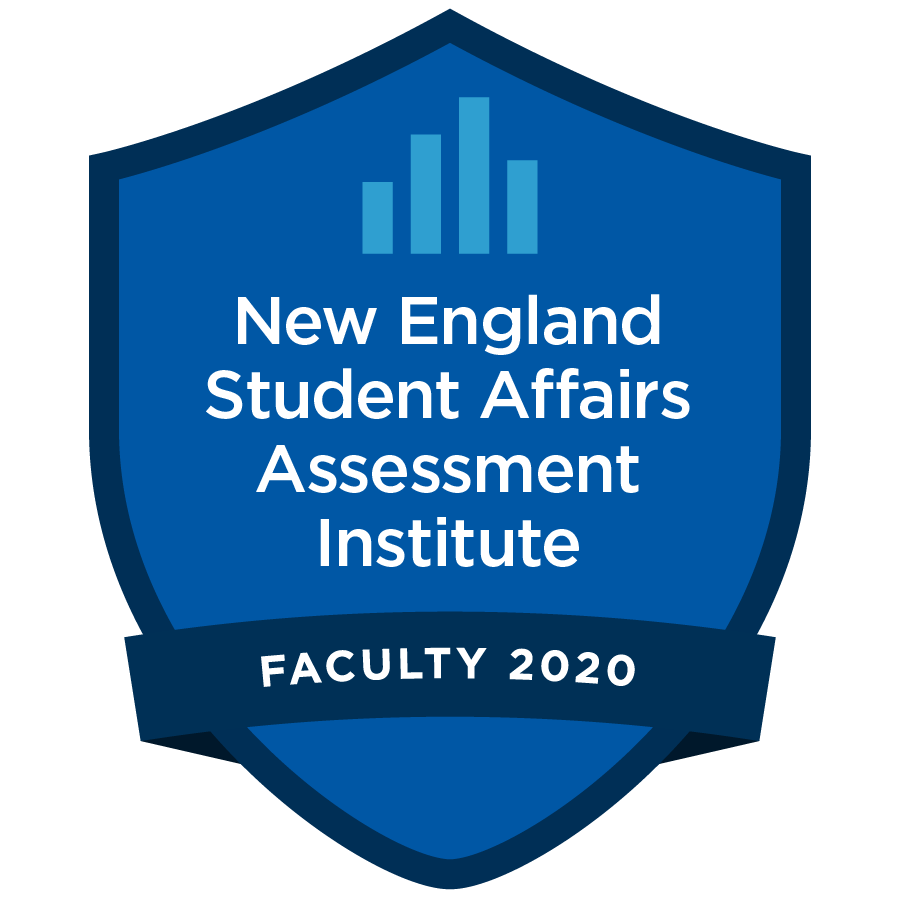 New England Student Affairs Assessment Institute Faculty 2020